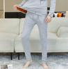 Conjunto de Ropa Interior Térmica Moderna para Hombre Otoño Invierno Polar Engrosado Capa Base para Adolescentes