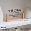Placa de Nombre de Acrílico Grueso y Muy Transparente, Señal de Mesa, Salón de Belleza, Señal de Hotel