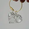 Colgante Transparente Lindo de Gato para Guardar Pelo, Juguete Cápsula de Almacenamiento, Llavero para Guardar Pelo de Gato, Colgante para Bolso, Recuerdo