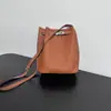 Bolso tipo Cubo Kelly de Piel de Vaca de Primera Capa, Bolso Cruzado de Piel Genuina, Bolso Pequeño de Piel Pura a la Moda con Hebilla de Cierre, Bolso de Hombro Versátil