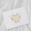 Bendición Bronceada Tarjeta de Felicitación Pequeña Navidad Año Nuevo Flores Tarjeta de Mensaje Regalo de Agradecimiento Tarjeta Pequeña Tarjeta de Felicitación Creativa