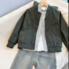 2026 Nueva Primavera Otoño Tendencia Hombres Versátil Retro Primavera Otoño Marca de Tendencia Americana Béisbol Holgada Casual Chaqueta