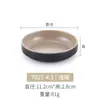 Plato Pequeño de Melamina, Plato Redondo para Salsa Estilo Coreano, Plato para Snacks, Plato para Salsas de Restaurante Hot Pot, Plato para Salsa de Soja y Vinagre, Uso Comercial