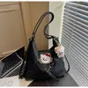 Mochila de Gran Capacidad con Dibujo de Gato Transfronterizo para Mujer 2026 Estilo Nuevo de Principios de Primavera Bolso de Hombro Cruzado Tote