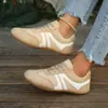 Zapatos Casuales de Mujer 2026 Moda Retro Zapatos de Entrenamiento Alemanes Transpirables Planos Zapatos Individuales Zapatos Deportivos Argan Zapatos con Cordones Comercio Exterior