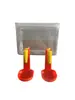 Comedero Bebedero para Polluelos de Codorniz Antiolor Antisalpicaduras Hervidor Impermeable Bebedero Picoteador para Polluelos de Codorniz