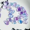 10*15*9mm Alambre Dorado Caracol Vidrio Accesorios para Joyería DIY Estilo Antiguo Pasador de Pelo Vidrio Color Gelatina Accesorios para el Cabello Retro Material