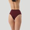 Ropa interior hecha a medida para mujer Dys130 Bragas de cintura alta estilo europeo y americano de algodón peinado 40S Transpirables Talla grande Versátiles Levanta glúteos