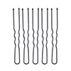 Presilha Ondulada Dourada e Prateada em Formato de U Personalizada Presilha para Cabelo Presilha para Penteado Presilha para Penteado Estúdio de Fotografia Presilha para Cabelo de Noiva
