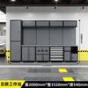 Gabinete de Herramientas Combinado Estación de Trabajo Carrito de Herramientas para Reparación Automotriz Taller Combinación de Acero Móvil Reparación Automotriz Gabinete de Acero de Combinación Libre