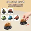 Camión de Contenedores de Dinosaurios Transfronterizo Patinete Mini Coche de Tracción Hacia Atrás Modelo de Dinosaurio de Goma Suave Juguete de Almacenamiento para Niños Coche de Juguete Regalo