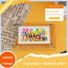 Venda por atacado cross-border decoração casa presente transparente 5 polegadas acrílico álbum moldura de foto eletrônica Photo Gift Digital Broadcast