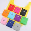 Bolsa de Compras Plegable Cuadrada de Tela Creativa Color Sólido Plegable para el Hogar Supermercado Bolsa de Almacenamiento Fabricante de Logos Venta al por Mayor