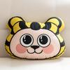 Almohada con Forma de Animal Funda de Almohada de Dibujos Animados Cojín para Sofá Coche Respaldo de Cama Cojín de Soporte Lumbar Venta al por Mayor Gato Azul Lindo y Divertido