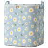 Bolsa de Armazenamento com Zíper Daisy Cesto de Armazenamento Roupas Edredom À Prova de Umidade Caixa de Armazenamento Reforçada Alça Bolsa de Armazenamento Armazenamento