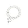 Pulsera de Calabaza de Amatista Boliviana Natural con Cuentas Moda Femenina Para el Trabajo Perla de Agua Dulce Cristal Rosa Pulsera