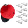Dongzheng - Gancho para Chapéu, Suporte para Chapéu, Adesivo Dupla Face Autoadesivo de Parede, Porta-Chaves, Pequeno Gancho Adesivo Sem Furos, Gancho para Roupas para Uso Doméstico