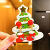 Nuevos clips para orejas de Navidad para niños, lindo diseño de reno y alce, aretes versátiles para niñas sin perforaciones, aretes de dibujos animados.