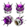 Tampas de Válvula para Pneus de Motocicleta, Tampas de Válvula para Pneus de Carro, Tampas de Válvula à Prova de Poeira, Tampas Criativas para Núcleo de Válvula com Coroa Cravejada de Diamantes