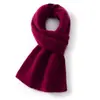 Nova coleção outono e inverno: cachecol feminino 100% cashmere puro, com design de tricô xadrez, à prova de vento e resistente ao frio, moderno e versátil