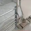 Poste de Valla para Chozo de Cerdos y Corral de Ovejas Instalación Rápida Tubo a Través de Poste Combinación Galvanizado en Caliente Barandilla para Chozo de Cerdos y Corral de Ovejas Renovación Ampliación Nuevo Recinto