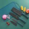 Cuchillo de Cocina Pequeño para Mujeres, Cuchillo de Acero Inoxidable, Cuchillo de Cocina Afilado para Cortar Verduras, Juego de Cuchillos de Chef para Rebanar Carne en Casa