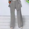 Primavera y Otoño 2026 Estilo Nuevo Moda Europea y Americana Color Sólido Ajuste Delgado Cárdigan Chaqueta Traje de Temperamento Conjunto de Traje para Mujer