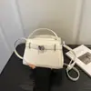 Bolso Pequeño Cuadrado con Patrón de Piedra 2026 Nuevo Estilo de Verano con Hebilla de Cinturón, Moda Coreana Bolso Cruzado de Hombro Casual de Gran Capacidad