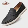 Zapatos de hombre de piel de vaca de primera capa marca Ram genuinos, modelo nuevo, piel genuina, zapatos casuales transpirables, zapatos de piel de alta calidad con suela suave antideslizante