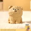 Figura de Perro de Resina Estilo Talla de Madera Auténtica Adorno de Escritorio Decoración de Escritorio de Oficina Regalo Venta al por Mayor