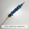 Nuevo Modelo de Flor Artificial Orquídea Chidori Arreglo de Piso para Boda, Arreglo de Flores Artificiales Grande para Decoración de Banquete de Compromiso, Guía de Pasillo, Arreglo Floral Alto