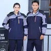 Chaqueta de Algodón Acolchada de Invierno para Hombres y Mujeres Engrosada Resistente al Desgaste Ropa de Algodón para Trabajadores de Saneamiento Ropa de Trabajo Jardín Fábrica Taller Reflectante Simple/Doble Ropa de Protección Laboral