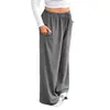 2026 Aliexpress Europeo y Americano Transfronterizo Otoño Comercio Exterior Nuevo Estilo Mujer Cintura con Cordón Rectos Casuales Holgados Pantalones