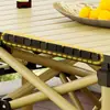 Juego de mesa y silla plegables para exteriores, silla reclinable para camping, picnic, montaje de puesto interior, barbacoa, portátil para viajes en coche