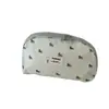 Bolsa de almacenamiento semicircular de cachorro de dibujos animados para ropa interior, bolsa de almacenamiento de ropa interior portátil para regreso a clases, bolsa de almacenamiento de ropa interior tres en uno para viajes