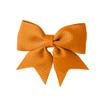 Grampo de Cabelo Mini Infantil de Poliéster com Laço Quente de Venda Cruzada Bebê Bebê Grampo de Cabelo Cor Sólida Menina Simples Presilha Lateral