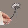 Nuevo Estilo Horquilla Bin Orquídea Borlas Bolas Placa para la Cabeza Horquilla Estilo Antiguo Linterna Luminosa Horquilla Accesorios para el Cabello Horquilla para la Parte Posterior de la Cabeza