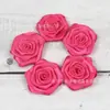 Fita de Poliéster de 5cm com Broche de Fivela Borboleta Plana Rosa Decoração de Noite de Formatura Acessórios para Terno Masculino Flor