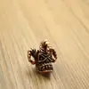 Pingente de Faca de Latão Palhaço Caveira Puro Retrô Antigo é Acessórios de Opala Pingente de Corda de Guarda-chuva EDC Acessórios de Pulseira DIY Pingente