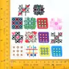 Nueva Serie Transfronteriza de Nueve en Raya Zapatos con Agujeros Charms para Zapatos Goma Suave de PVC Dibujos Animados Accesorios para Zapatos de Jardín