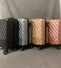 Venta al por mayor de fábrica equipaje ultraligero de mano 20 rueda universal silenciosa para mujer 24 pulgadas contraseña cremallera japonés 26 maleta