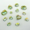 Uñas de celebridad de internet Shi Yue punta inferior diamante ocho grandes ocho pequeños diamantes 33 facetas tridimensionales apiladas joyas de diamante para uñas coloridas full diamond