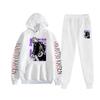 Comercio Exterior Nuevo Hechizo Regreso a la Guerra Jujutsu Kaisen Conjunto de Dos Piezas Sudadera con Capucha y Pantalón de Pie