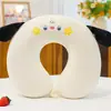 Almohada en Forma de U Dibujos Animados Espuma con Memoria Almohada para el Cuello Estudiante Viaje Especial Almohada para el Cuello Avión Almohada Cervical Dormir Almohada en Forma de U