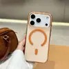 Adecuado para funda de teléfono iPhone 18 Pro Max, alta transparencia, botón magnético AI, cubierta acrílica de protección completa Apple 17