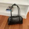 Bolsa de Bowling Fashion Retrô para Mulheres, Nova Bolsa de Ombro Simples Outono 2026, Bolsa de Braço Elegante de Alto Valor Nicho