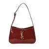Nova Bolsa de Ombro da Moda 2026 com Toque de Luxo, Bolsa Versátil Feminina de Estreia Transfronteiriça, Bolsa Baguete Lisa Estilo Americano