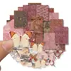 Pacote de Material de Adesivos de Borboleta Vintage para Decoração de Diário Base de Papel para Adesivos DIY Papel Especial