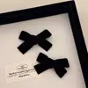 Horquilla de princesa de la fortuna con lazo de terciopelo para otoño e invierno, horquilla de princesa, flequillo, pinza lateral, accesorios para el cabello, horquilla, pinza para el cabello, pinza para el cabello