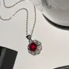 Anillo de batata Versa, nuevo, imitación gema roja sangre de paloma, lujo ligero, para mujer, chapado en oro, incrustado con circonita, anillo simple para uso diario